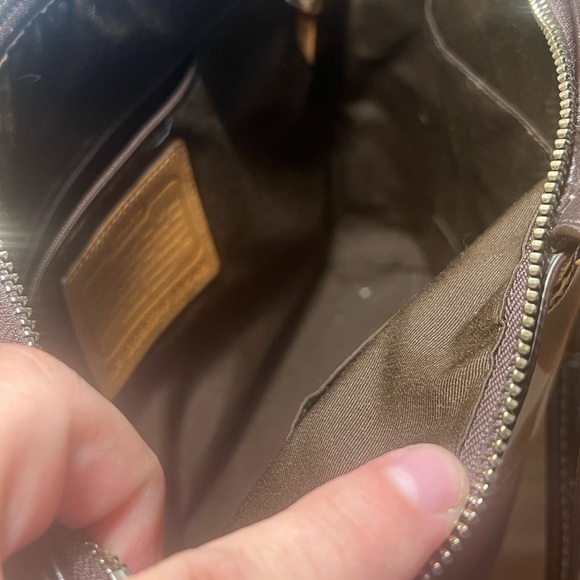 Coach Signature Tote Bag - Brown and Black - Picture 6 of 6